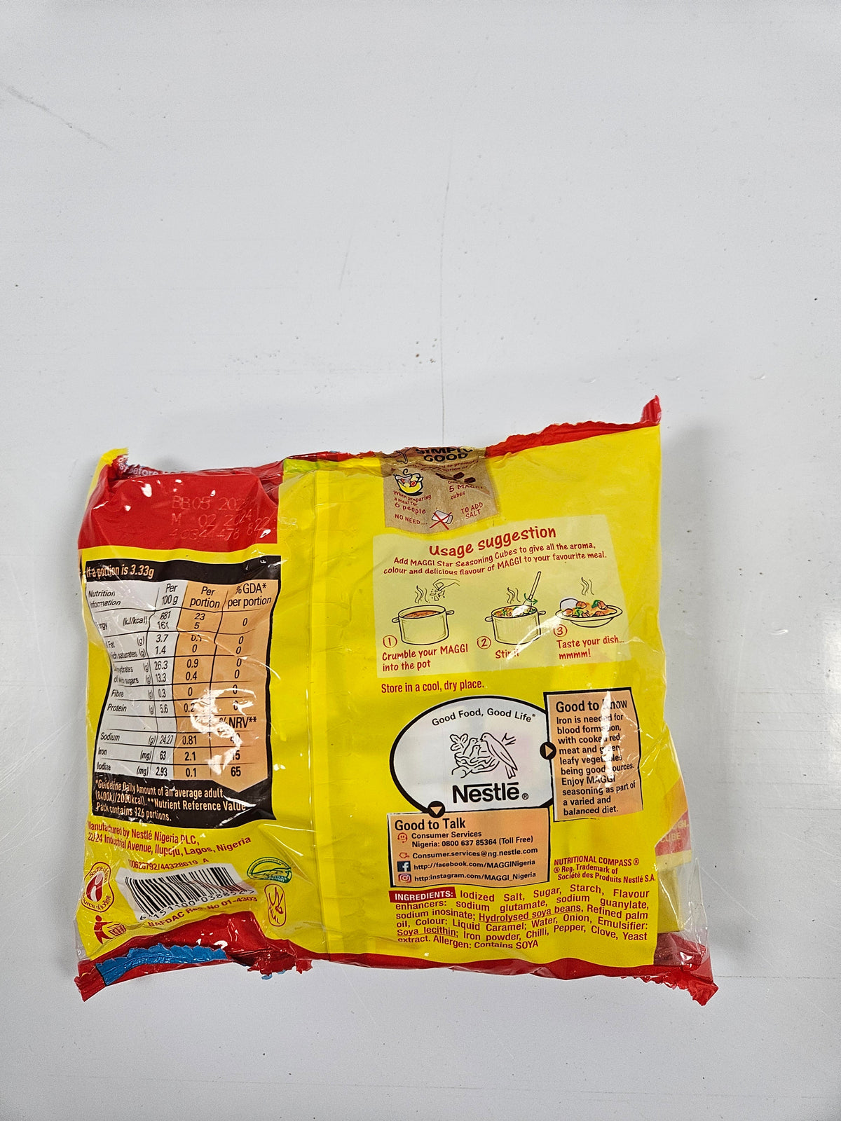 MAGGI STAR SEASONING CUBES