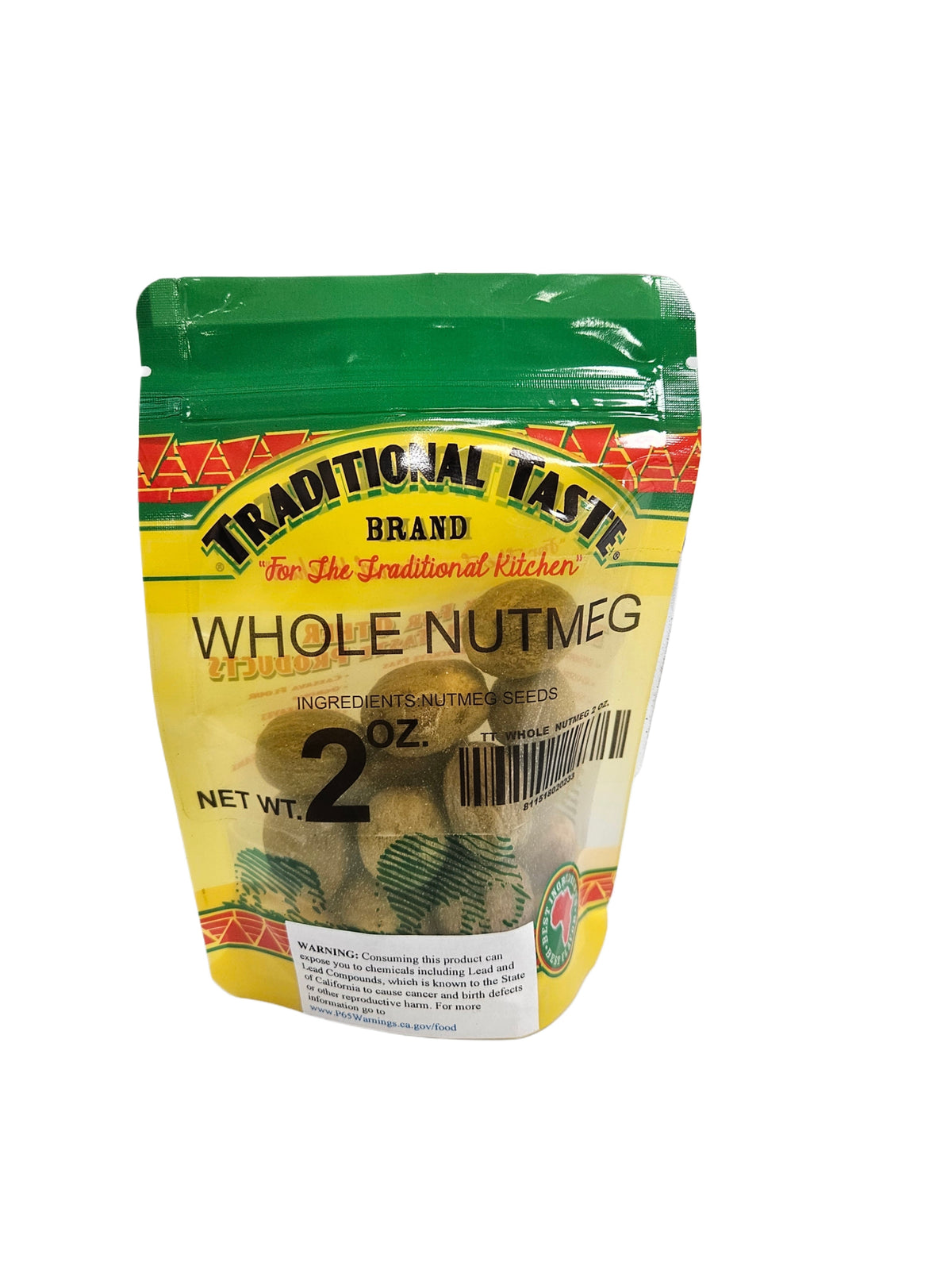 TRADITIONAL TASTE WHOLE NUTMEG (2OZ)