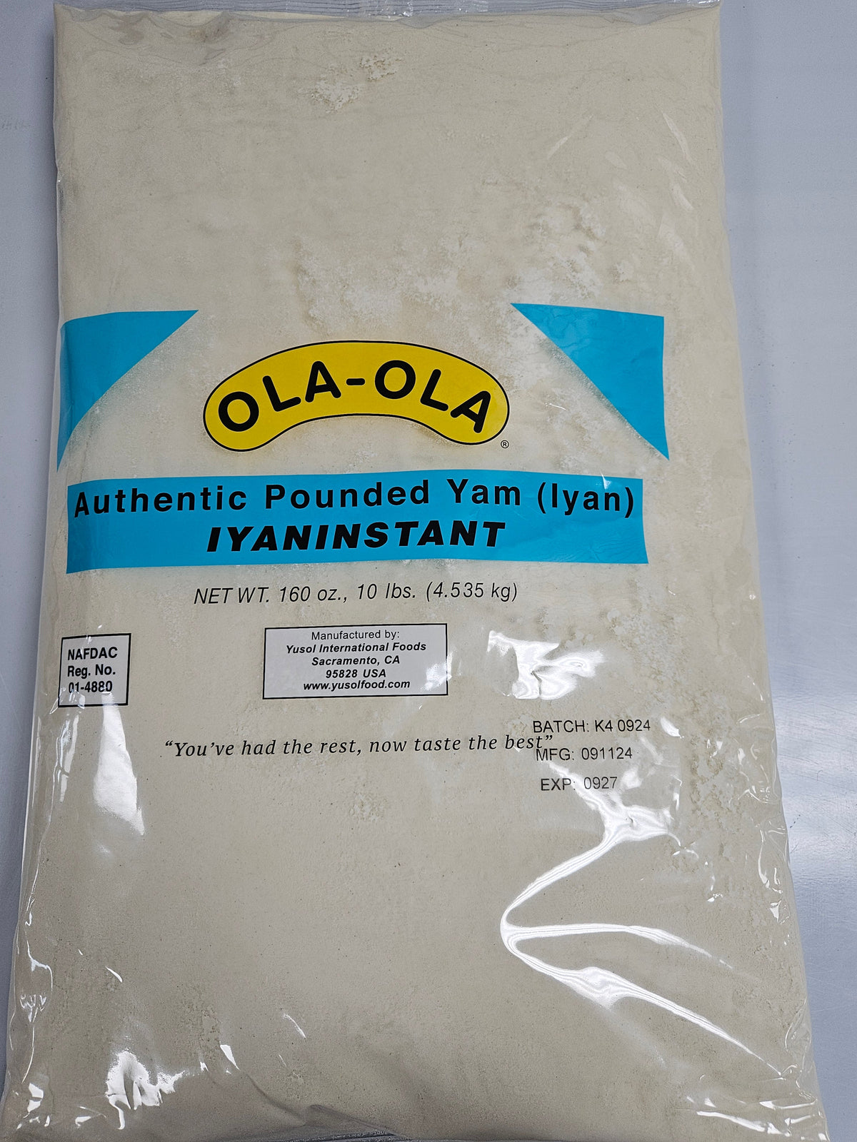 OLA OLA POUNDED YAM 10LBS