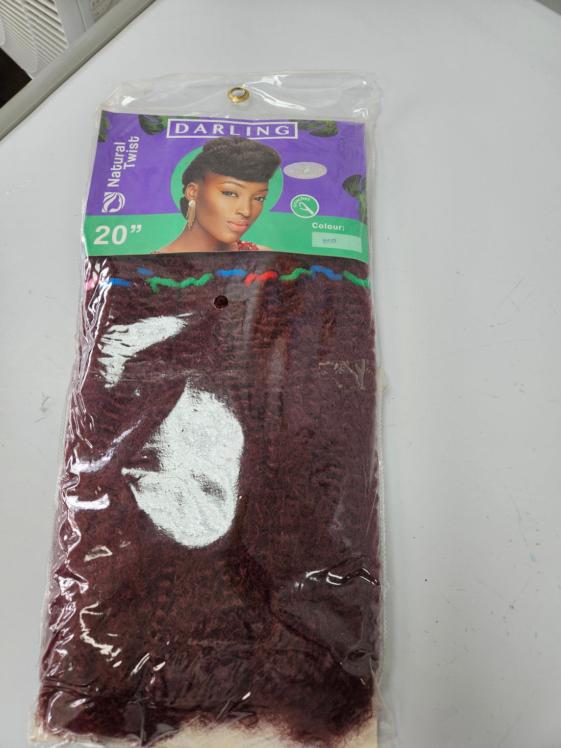 DARLING NATURAL TWIST "20" (COLOR 900 WINE)