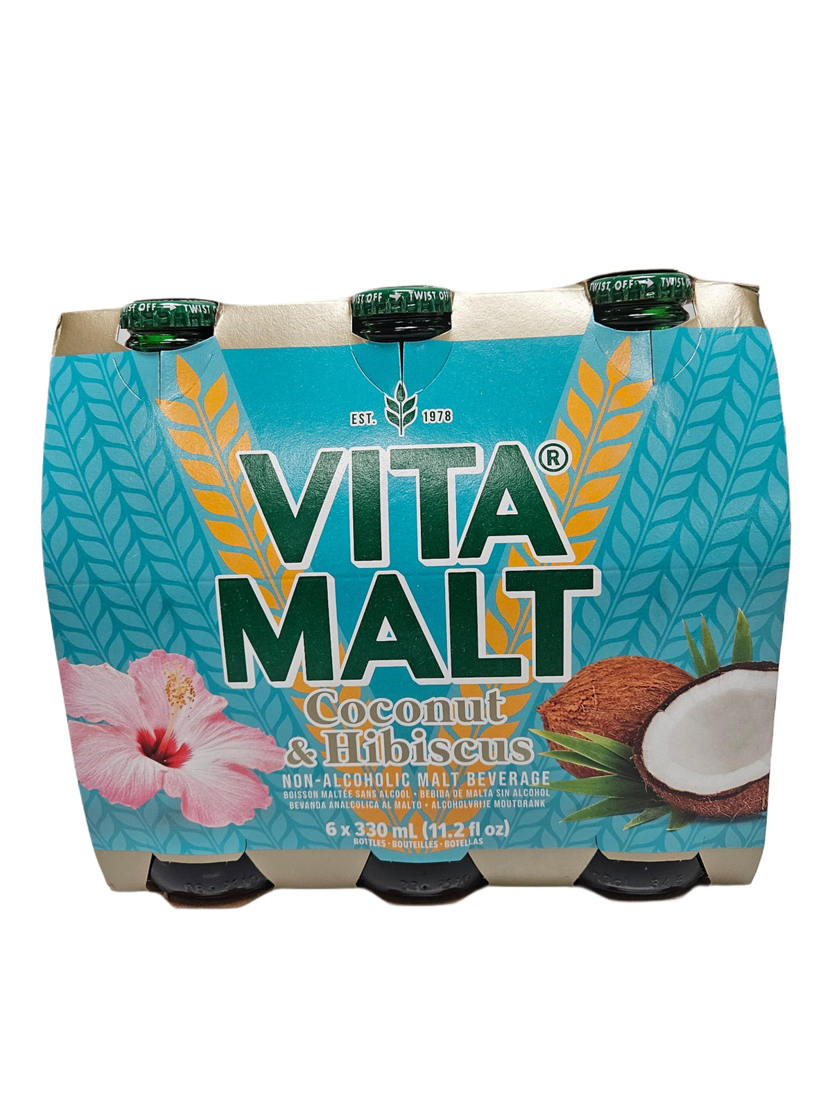 VITAMALT COCONUT &amp; HIBISCUS( PACK OF 6)