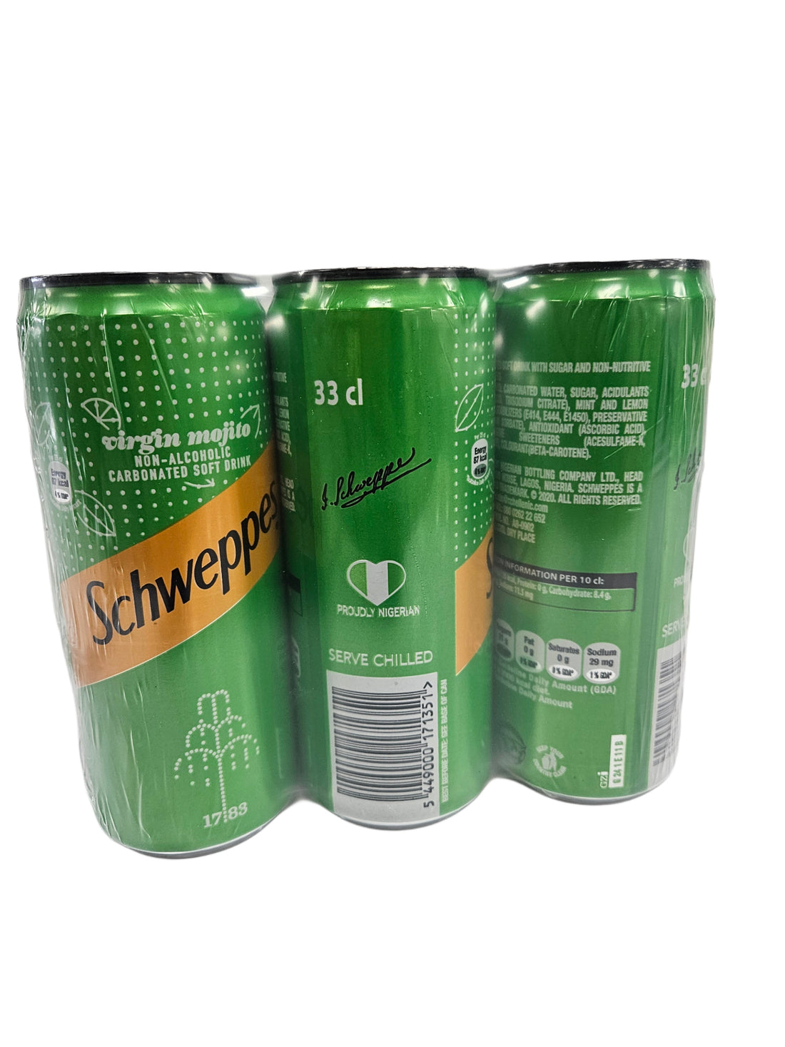 SCHWEPPES( 6 PACK)