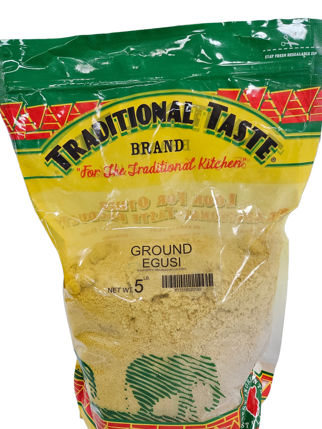 TRADITIONAL TASTE EGUSI GROUND (5LB)