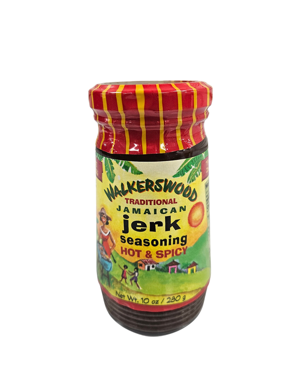 WALKERWOOD JERK SEASONING HOT &amp; SPICY 10 OZ